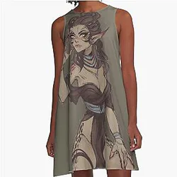 Laezel A-Line Dress