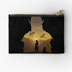 Baldur's Gate 3 - Lae'zel Negative Illusion Zipper Pouch