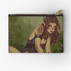 Laezel Crouch Zipper Pouch