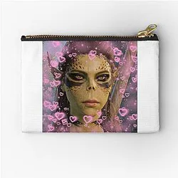 Laezel Hearts Zipper Pouch