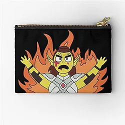 Laezel Fire Zipper Pouch