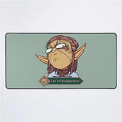 Laezel Disapproves Desk Mat