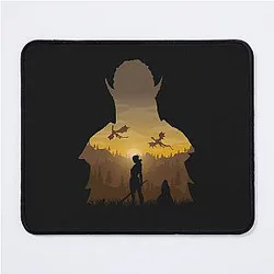 Baldur's Gate 3 - Lae'Zel Negative Illusion Mouse Pad