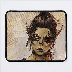 Laezel Pencil Drawing Mouse Pad