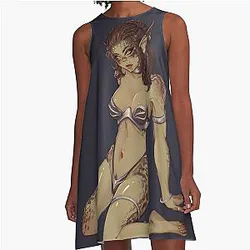Laezel Bikini A-Line Dress
