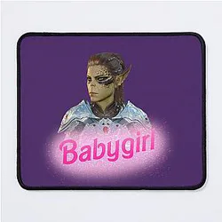 Laezel Babygirl Mouse Pad