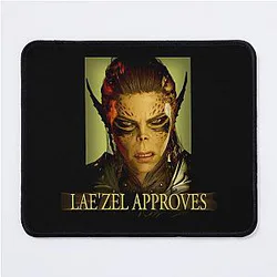 Laezel Approves Mouse Pad