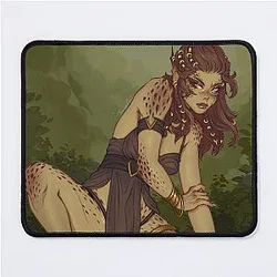 Laezel Crouch Mouse Pad