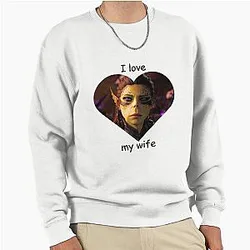 I love La'zel Pullover Sweatshirt