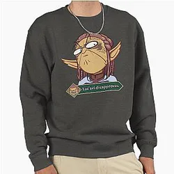 Laezel Disapproves Pullover Sweatshirt