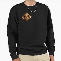 Laezel Portrait Pullover Sweatshirt