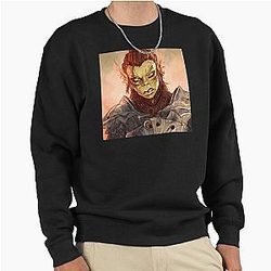 Laezel Portrait Pullover Sweatshirt