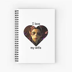 I love Lae'zel Spiral Notebook