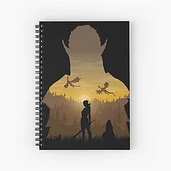 Baldur's Gate 3 - Lae'zel Spiral Notebook