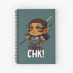 Chibi La'zel Spiral Notebook