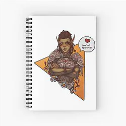 Laezel Approves Spiral Notebook