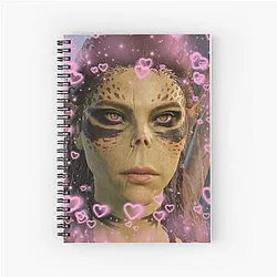 Lae'zel Hearts Spiral Notebook