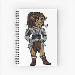 Cranky Lazelle Spiral Notebook