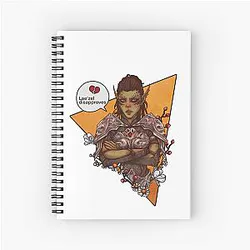 Laezel disapproves Spiral Notebook