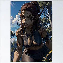 Baldur's Gate 3: Laezel Poster