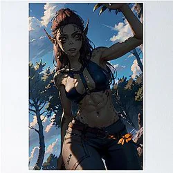 Baldur's Gate 3: Laezel Poster