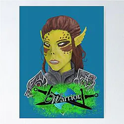 Laezel warrior Poster