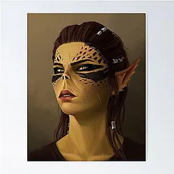 Laezel Portrait Poster