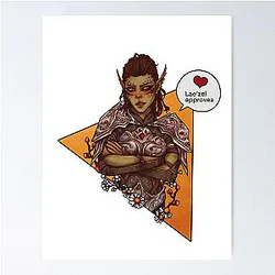 Laezel approves Poster