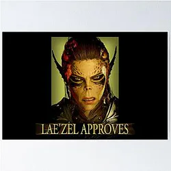 LAEZEL APPROVES Poster