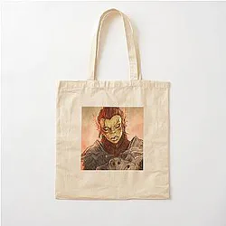 Laezel Portrait Cotton Tote Bag