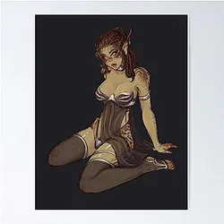 Relaxing Laezel Poster