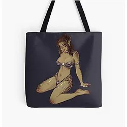 Laezel All Over Print Tote Bag
