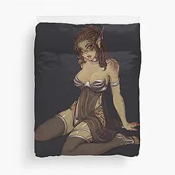 Relaxing Laezel Duvet Cover