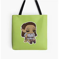 Tiny All Over Print Tote Bag
