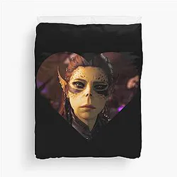 I Love La ZeL Duvet Cover