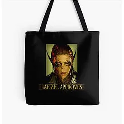 LAE'ZEL APPROVES All Over Print Tote