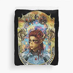 Laezel Stained Glass Duvet Cover