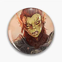 Laezel Portrait Pin
