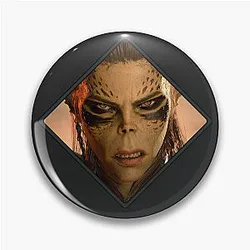 Laezel Portrait Pin