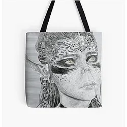 Sad Laezel Tote Bag