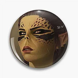 Laezel Portrait Pin