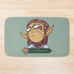 Laezel Disapproves Bath Mat