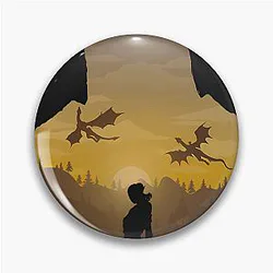 Baldurs Gate 3 Lae'Zel Negative Illusion Pin