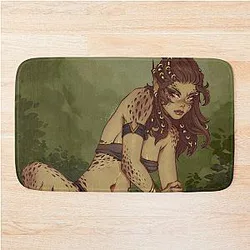 Laezel Crouch Bikini Bath Mat