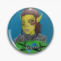 Laezel warrior Pin