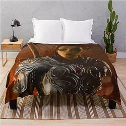 Laezel Githyanki Fighter Adventurer Throw Blanket