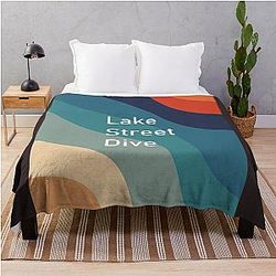Groovy Lake Street Dive Throw Blanket