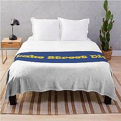 lake street dive in Vermont font Throw Blanket