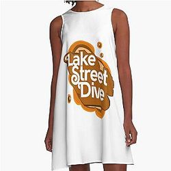 Lake Street Dive Orange Dress