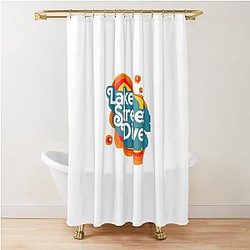Lake Street Dive Retro Shower Curtain